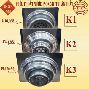Cty Thuân Phát chuyên sản xuất phễu thoát sàn inox