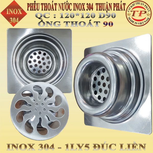 PHỄU THOÁT SÀN PHI 90