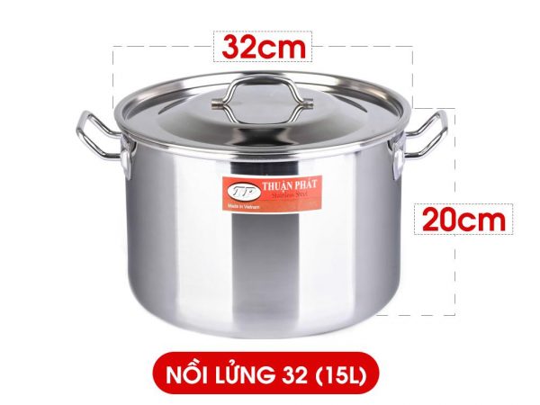 nồi inox 15 lít